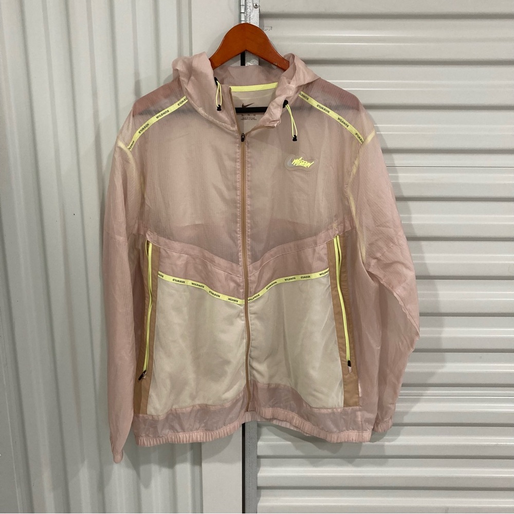 Nike Light Pink and Yellow Jacket